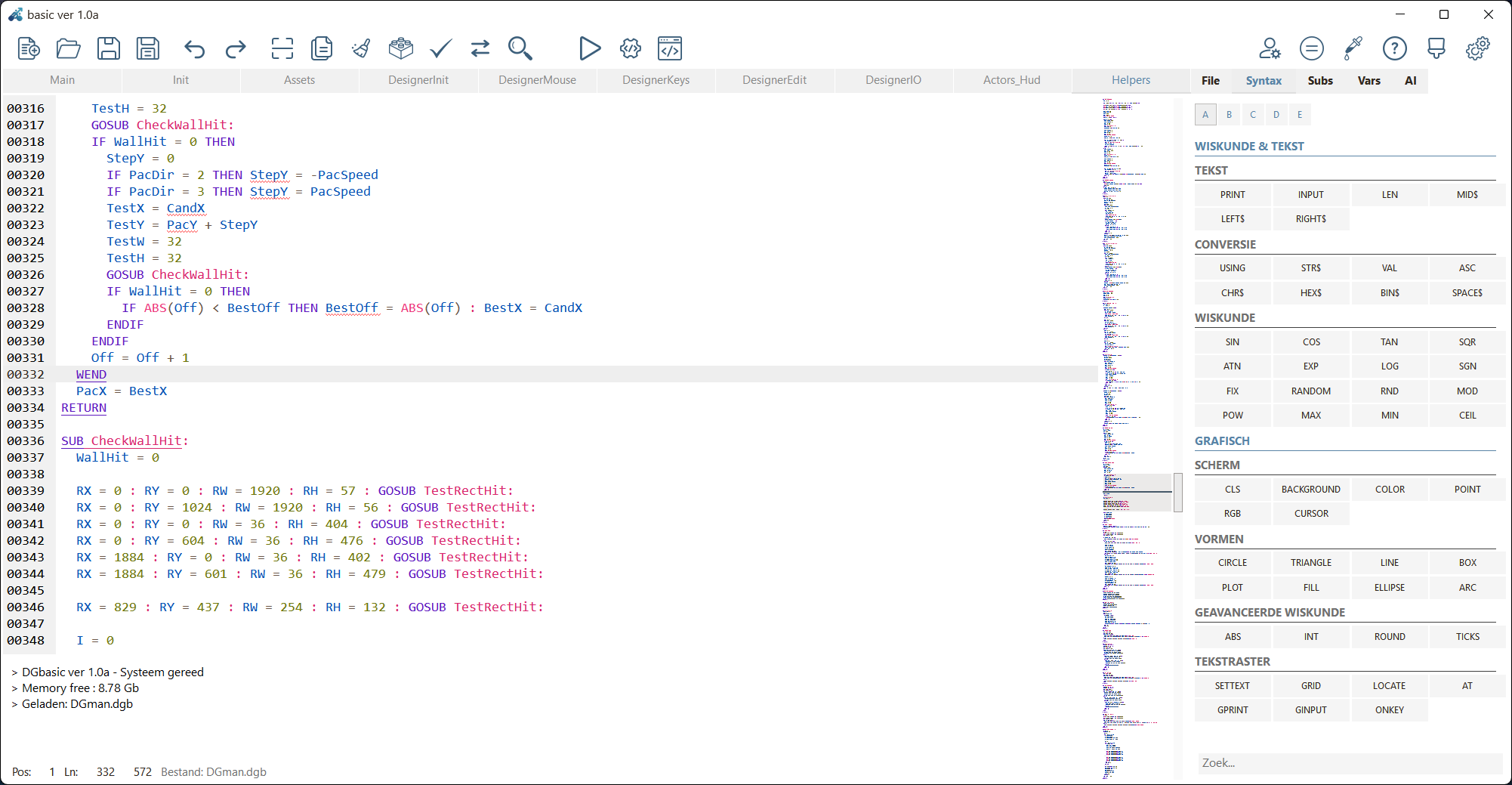 DGbasic hero screenshot